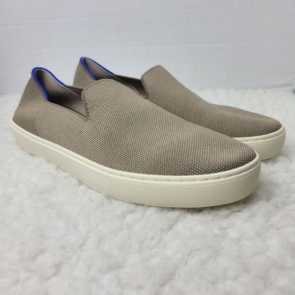 Rothy’s The Original Slip-On Sneaker Size 10 Portobello Casual Eco Friendly - Picture 1 of 10